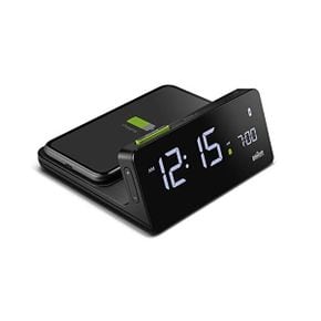 독일 브라운 탁상시계 Braun 디지털 Alarm Clock with VA LCD Display Wireless 10W Qi Fast Cha