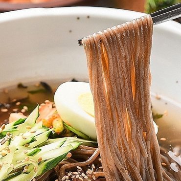  동해막국수 8인분세트 (물막국수4팩 + 비빔막국수4팩)