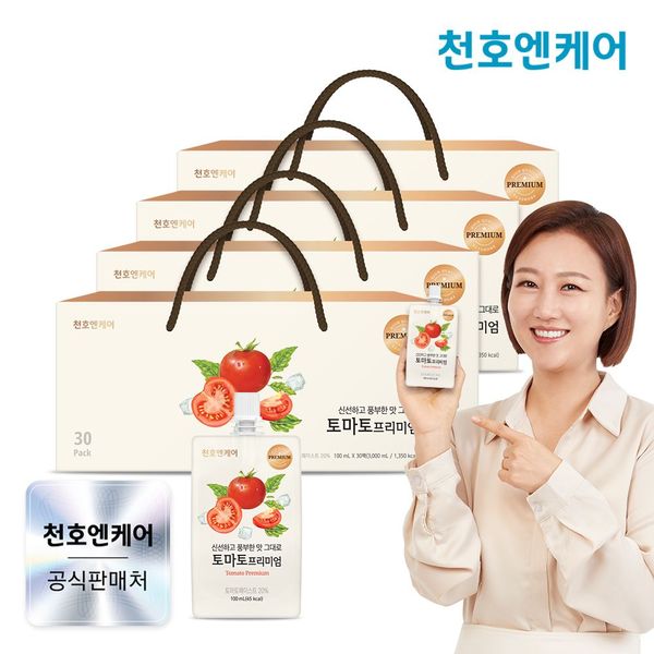 토마토즙 프리미엄 30팩 4박스