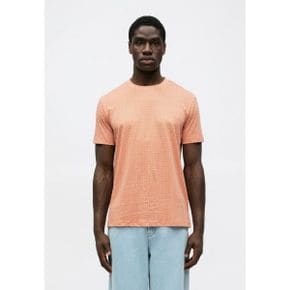 Armani Exchange 아르마니 익스체인지 프린트 티셔츠 - 오렌지 러스트 6963330