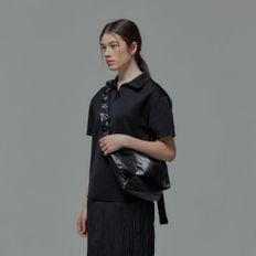 Daily Shirring Bag M Sleek Black