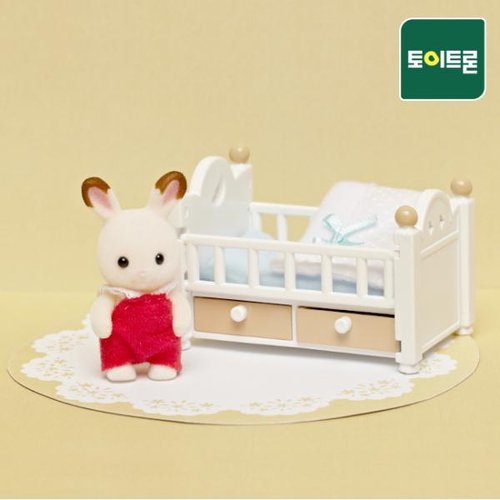 5017-초콜릿토끼 아기와 침대(2205) 상품이미지 4
