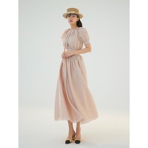 NO.4 DRESS - NUDE BEIGE