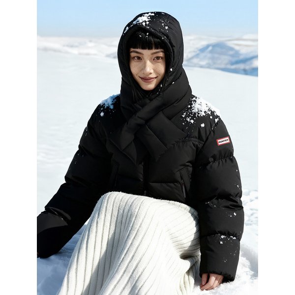 [WOMEN] 인/아웃 다운 자켓 - 블랙 HDW0002ADZBLK