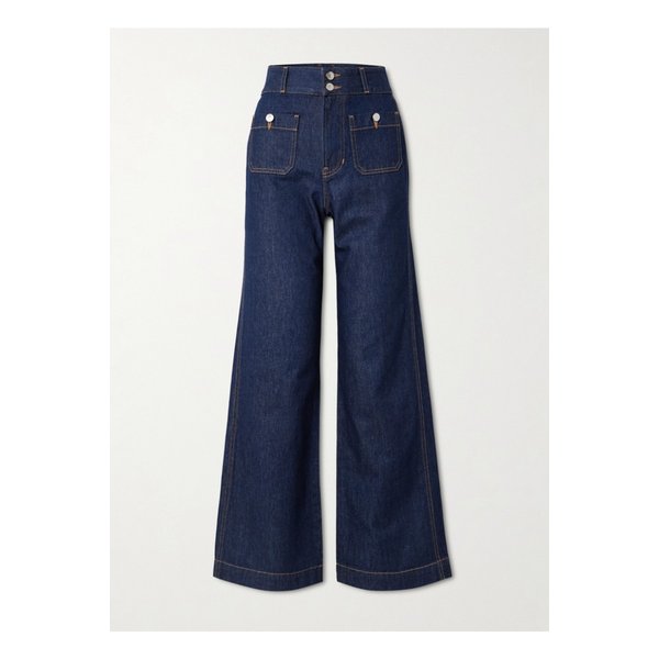 베로니카비어드 테일러 하이라이즈 와이드 진 다크 데님 46376663162844425