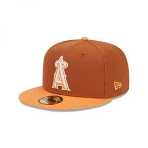 [해외] 1046108 뉴에라 모자 MLB [LA 에인절스] Color Pack Earthy Brown 59FIFTY Hat