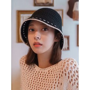 Hawkins knit bucket hat 4color