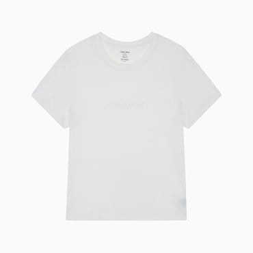 Calvin Klein Underwear 여성 코튼 슬립웨어 티셔츠  QS7328-100