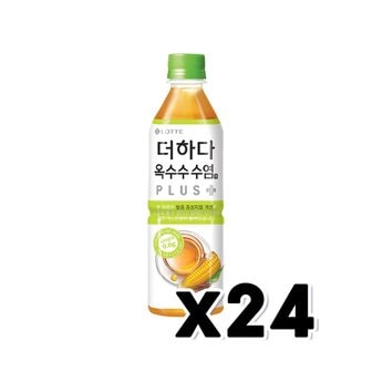  더하다 옥수수수염차 플러스 페트음료 500ml x 24개