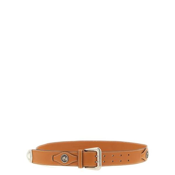 확대된 대표 에르마노 설비노 벨트 D483T305FYK81142 Brown