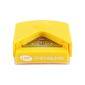 코너라운더 7001 코너커터기 코너커팅기 코팅지 문서 모서리 재단기 커터 칼 옐로우