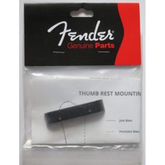 Fender 펜더 Thumb rest for Precision Bass and Jazz Bass Black 0992036000 []