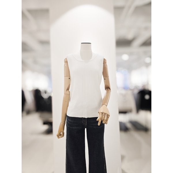 [파주점] [더아이잗컬렉션]데일리 소프트 터이 슬리브리스 CR4A1PO011