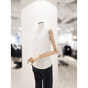 [파주점] [더아이잗컬렉션]데일리 소프트 터이 슬리브리스 CR4A1PO011