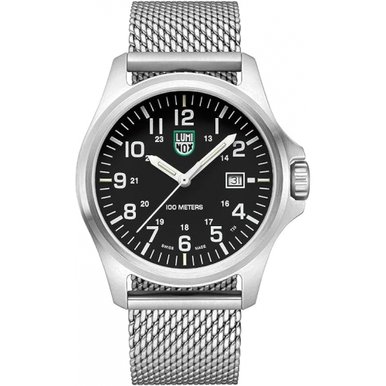 LUMINOX Patagonia Steel X2.2501.M 43mm [] 루미녹스 시계 스테인레스 스틸 메쉬 밴드 블랙