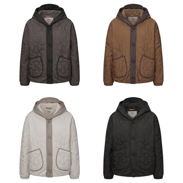 K2 KWU25154 [25FW 신상] 여성 간절기 실크패딩 실크스타(SILKSTAR) WAVE HOODIE W (3355)