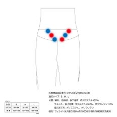 코란토테 (Colantotte) RESNO 스위칭 팬츠 하프 여성 그레이 × 핑크 AJEKB69S