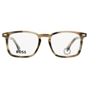 Hugo Boss휴고 보스 남성용 직사각형 안경 B1368 S05 그레이/브라운 53mm s05