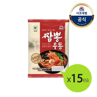 대림선 [사조대림] 대림선 짬뽕우동 232.8g x15개