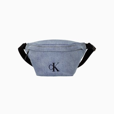 Calvin Klein Jeans ACC 남성 로고 데님 웨이스트 백(4G3149G-VGO)