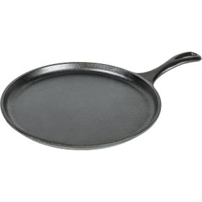 영국 롯지 무쇠냄비 Lodge L9OG3 26.67 cm / 10.5 inch Pre-Seasoned Cast Iron Round Griddle P