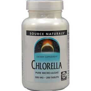6개X  소스내추럴  클로렐라  500mg  200정