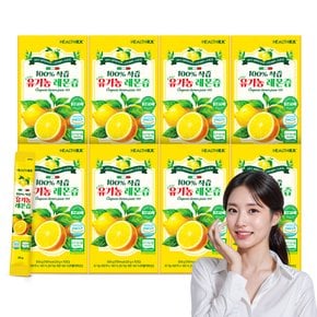 이탈리아산 온가족 유기농 100% 레몬즙 8박스 120포