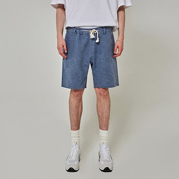 얀13 COOLING STRING SHORTS_BLUE