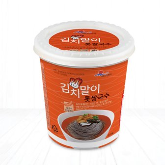 아이홈푸드 [간편 컵국수] 김치말이 톳 쌀국수 86g*12개