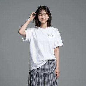 N262UTS901 소로나 쿨 그리핀 세미오버핏 반팔 티셔츠 WHITE