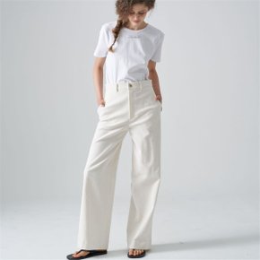 Corduroy pants_White