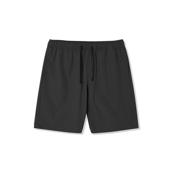 남성 풀밴딩 우븐 카고 쇼츠 (BLACK) (HB4SP40)