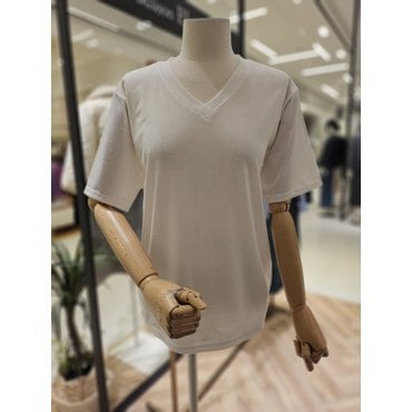 메종블랑쉬 에코V넥티셔츠 M252MTS464D