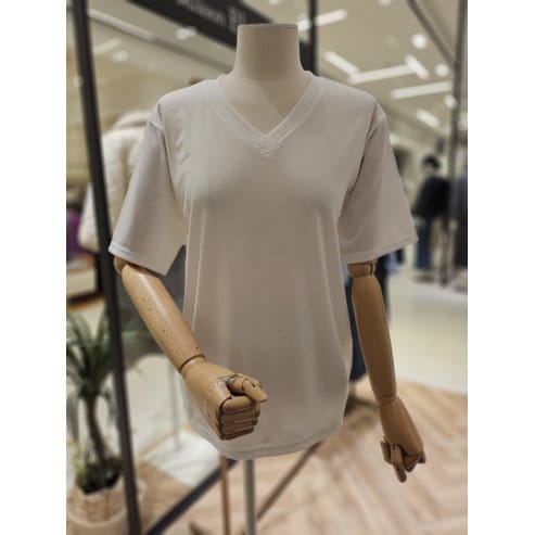 메종블랑쉬 에코V넥티셔츠 M252MTS464D