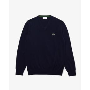 24FW 라코스테 스웨터 AH1951 166 Navy Navy blue