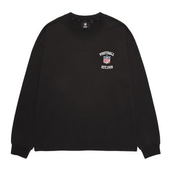 NFL [본사직영]엔에프엘 클럽 롱 슬리브 티셔츠 BLACK
