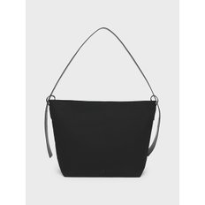 A/P 001 MORETEX WATER FLOW LEATHER STRAP SHOULDER BAG L_BLACK