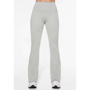 4583208 OYSHO HIGH-RISE COMFORTLUX FLARE - Trousers light grey