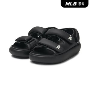 MLB [코리아공식] 베이스 샌들 메탈 LA (Black)