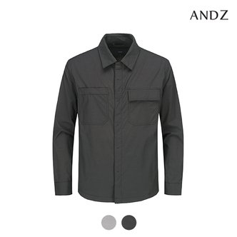 앤드지 나일론혼방 세미오버핏 셔츠형 자켓_BZC2JJ1101