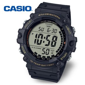 [정품] CASIO 카시오 AE-1500WHX-1A 롱밴드 10년전지 방수 전자 군인시계