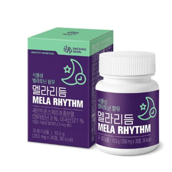식물성 멜라토닌 멜라리듬(350mg*30정)