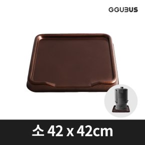 국산 난로받침대 소 420x420mm 화목 연탄 펠릿 난로부속품