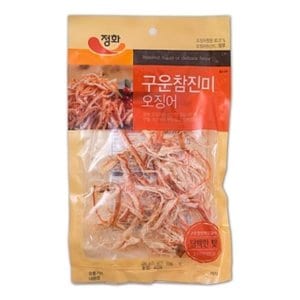  정화식품 구운 참진미 오징어 40g (W9520B8)