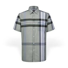 [닥스셔츠] 남성 빅체크 일반핏 반소매셔츠 2종 택1 DKS1SHCS102E1외01종