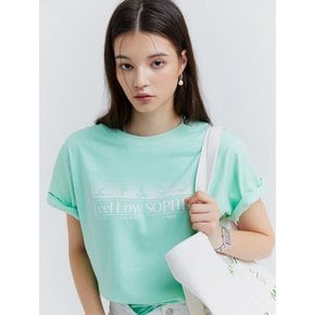 YOGA LOGO T-SHIRT MINT