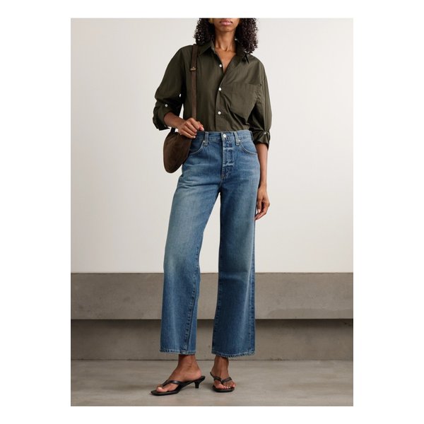 아니나 하이웨이스트 와이드 진 30인치 46376663162899822