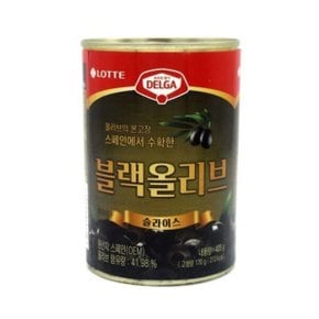 롯데 델가 블랙올리브 슬라이스 405g