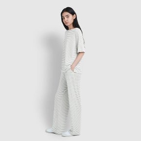 [SET] 여 소프트 5부 라운지 티셔츠, 라운지 팬츠_오프화이트 J205301002002