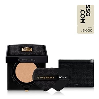 지방시 [상품권5천원] 꾸뛰르 캡슐 컬렉션 글로우 쿠션 세트 (+플랫 블랙 파우치+하트 퍼프 1개 증정)